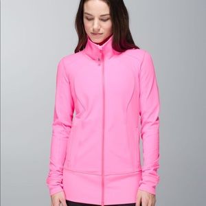 Lululemon bright pink asana jacket